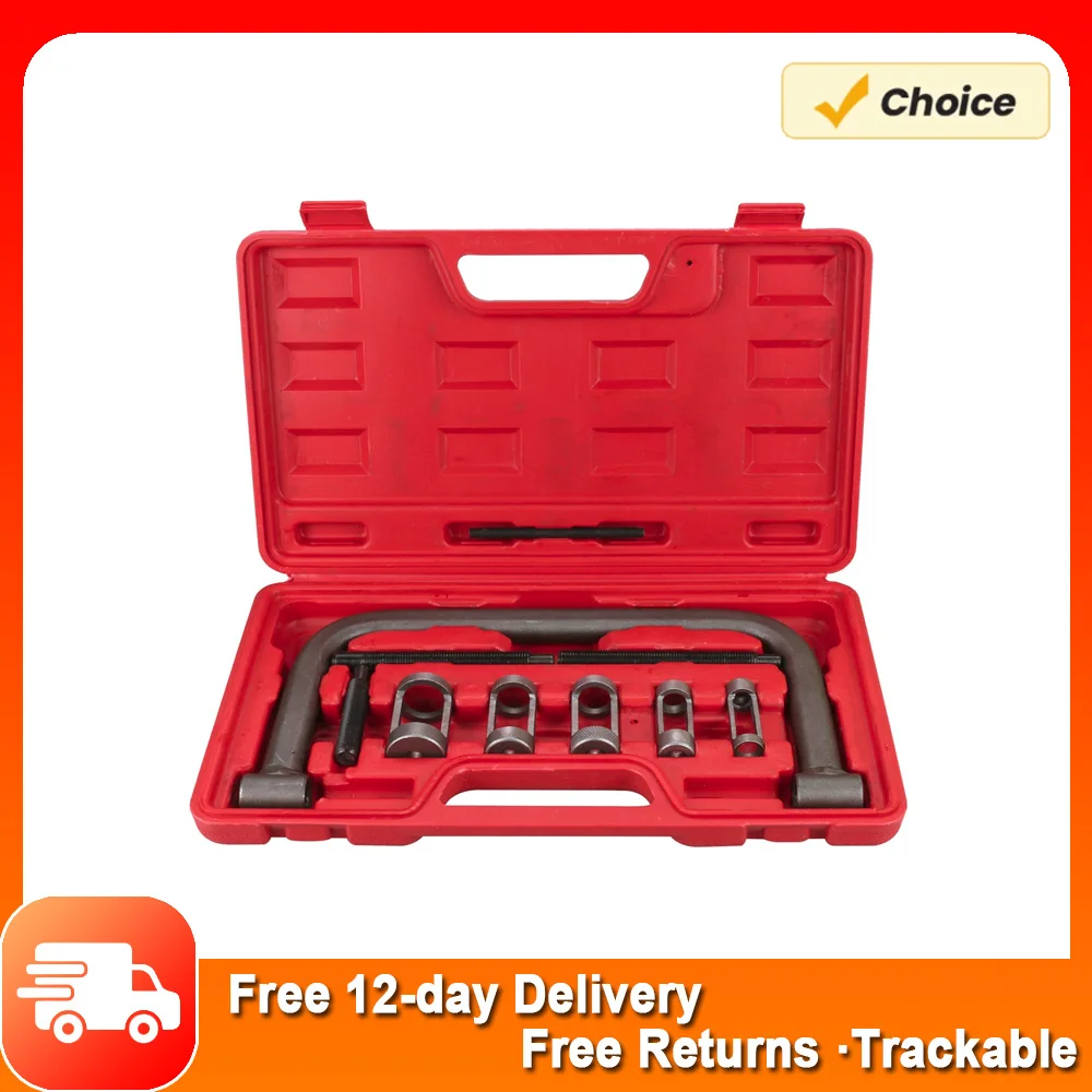 Valve Spring Compressor Kit Removal Installation Tool For Car Van Motorcycle Engine Removal Installation Tool Kit Steel Material