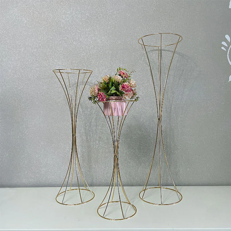 20pcs Waist Flower Rack Party Road Lead Floral Display Rack Wedding Table Centerpieces Hotel Table Decoration Home Furnishings
