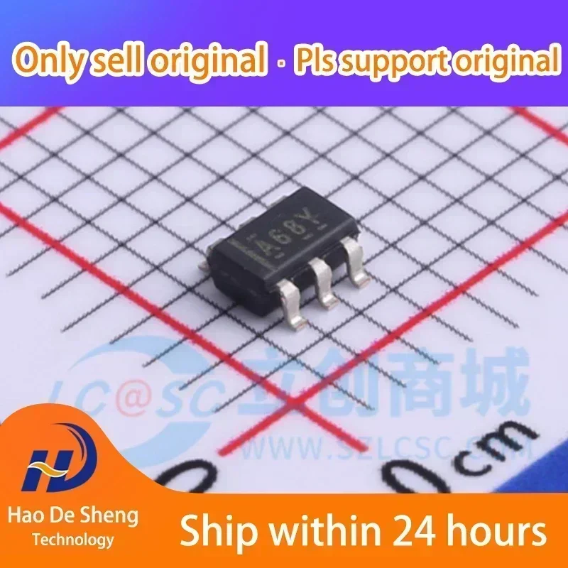 10PCS/LOT ADS7868IDBVR SOT23-6 New Original in Stock