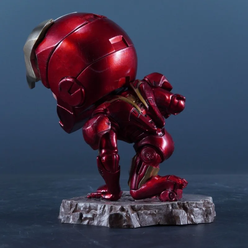

Beast Kingdom Toys Marvel Cartoon Anime Iron Man PVC Static Figure Room Decoration Desktop Ornament Children's Toy Gift
