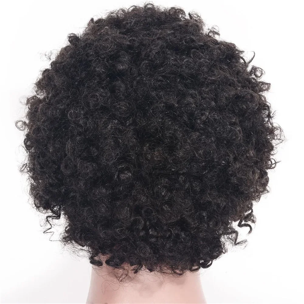 Remy Hair kinky curly Wig Pixie cut  wigs Platinum Afro kinky curly wig 13×4 Lace Front Wig Curly Wavy Bob Wigs for black women