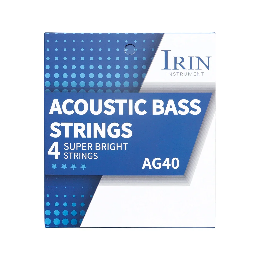 IRIN 4 String Acoustic Bass Guitar Strings Hexagonal Red Copper High Carbon Steel Core Bass Guitar Strings Guitar Accessories