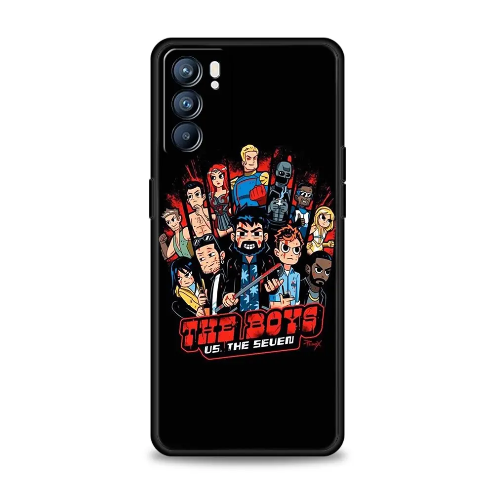 The Boys TV Series Case For OPPO A16 A15 A54 A53 A52 A9 2020 A74 A76 A95 A12 Reno7 SE Reno6 Z Find X5 Pro Plus 5G Phone Cover