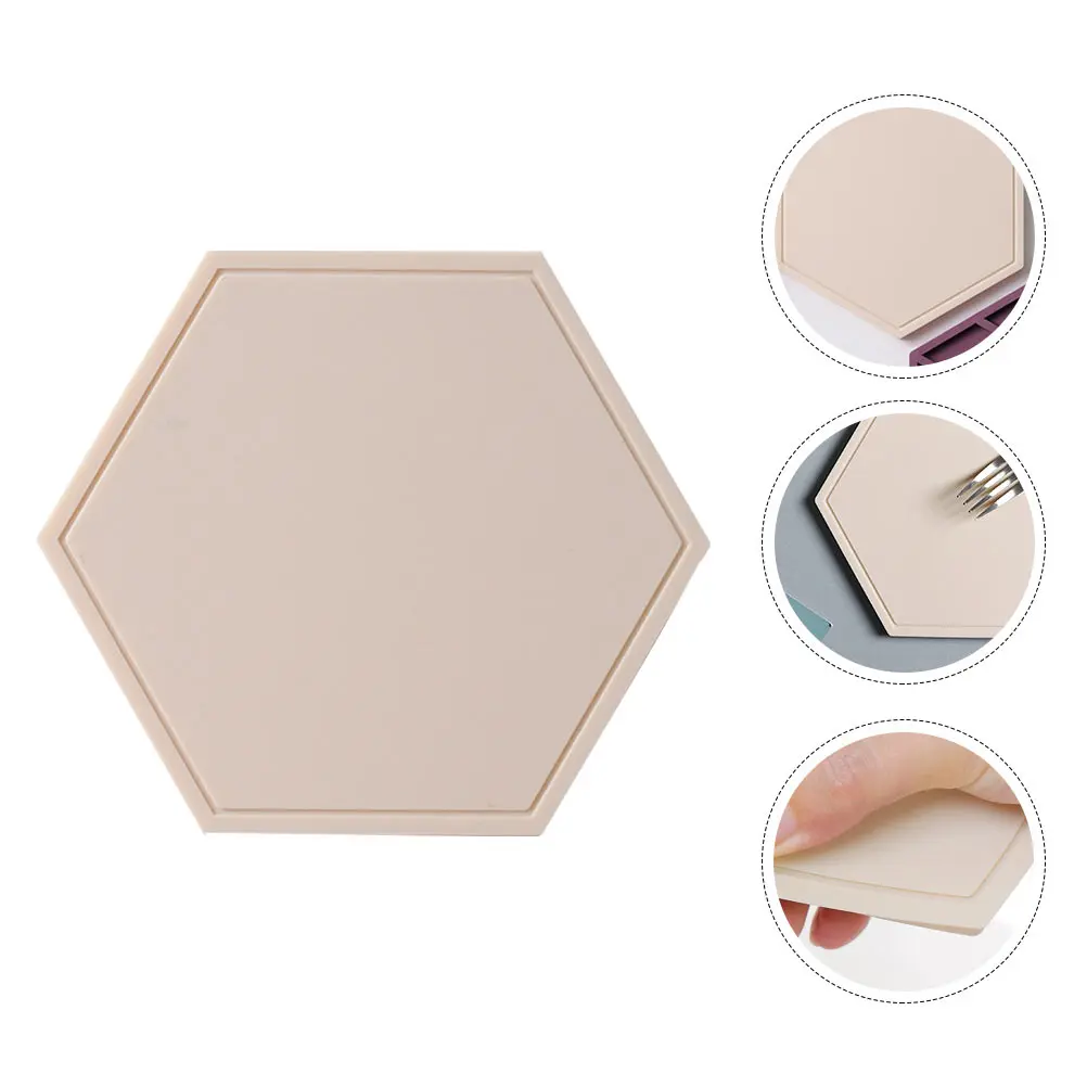 

Round Anti-scald Silicone Mat Toddler Heat Pad Silica Gel Dining Table Insulation