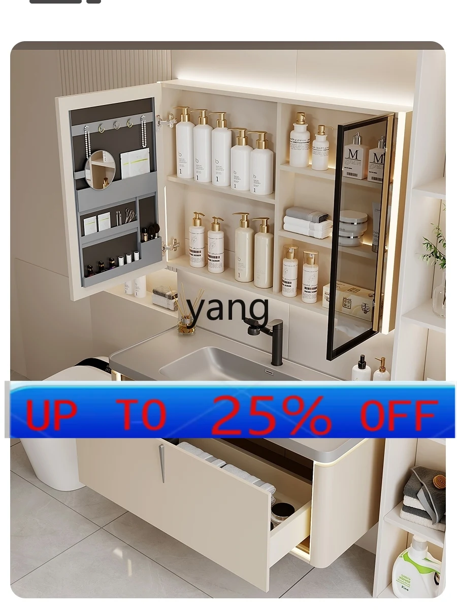 

lh Bathroom Cabinet Rounded Rock Integrated Master Bedroom Bathroom Ceramic Hand Washing Face Washing Inter-Platform Basin