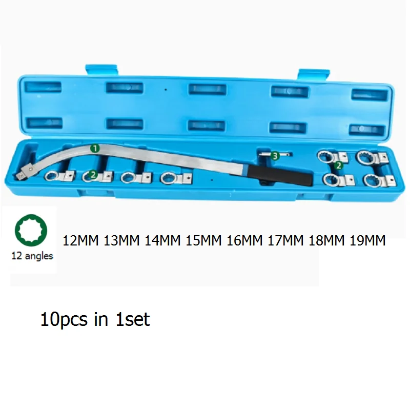 

Удлиненный натяжитель натяжного ролика двигателя, ключ для регулировки автомобильного шкива, электронная розетка, специальная разборка и сборка, инструментальная кольцо
