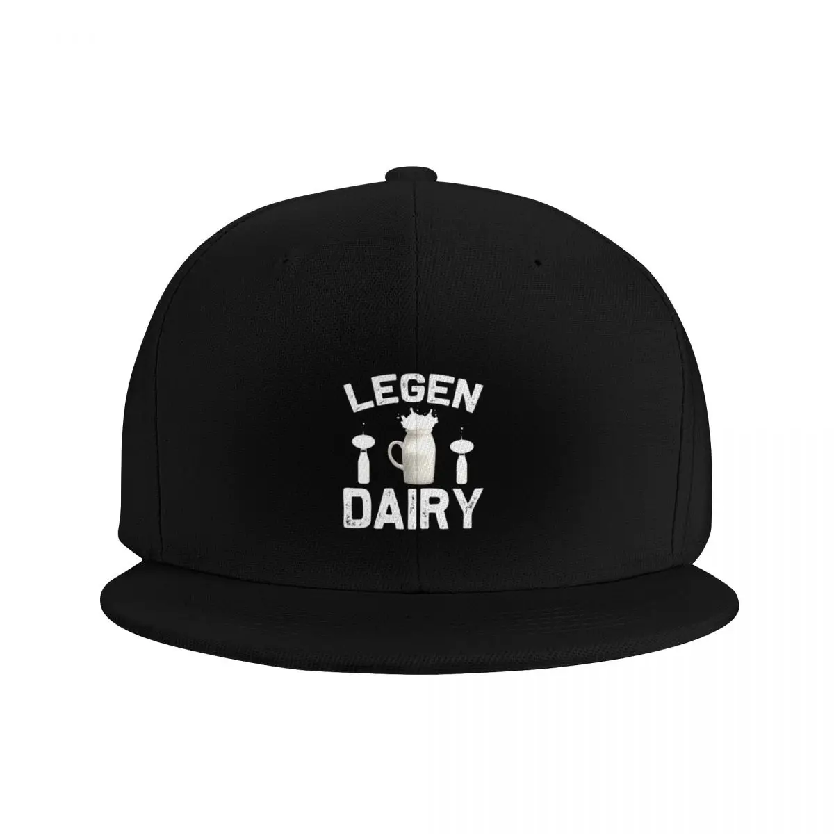 LegenDairy T-Shirt - Funny Milk Joke Legen-dairy Legendary Baseball Cap Hip Hop tea Hat Men Hats Women's