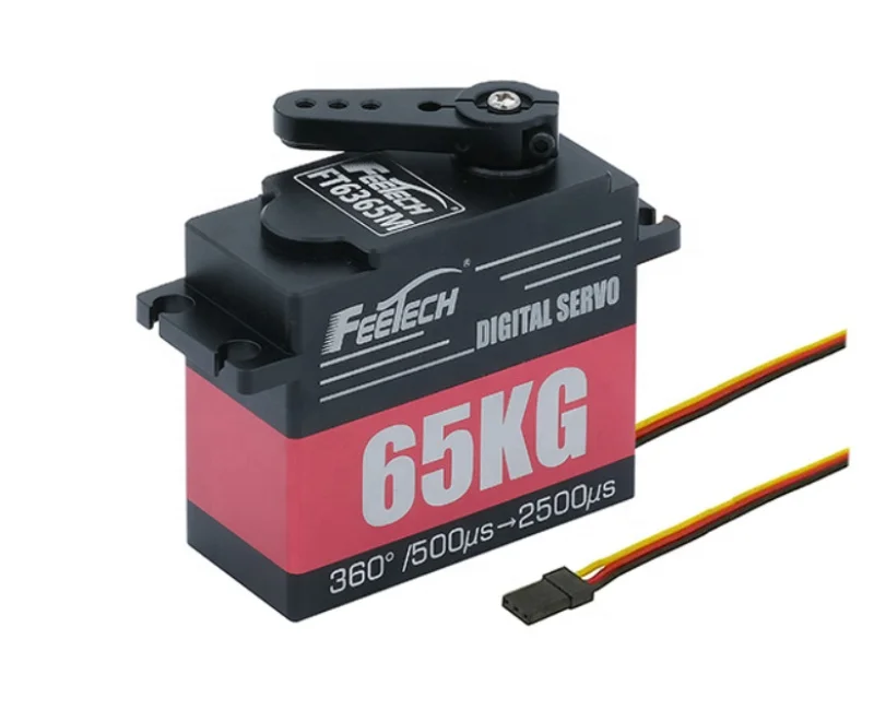 Shenzhen Feetech Servo 65Kg Hight Torque 360 Degree Steel Gear Digital Servo Motor for Dynamixel Xl330 /Boat Engine