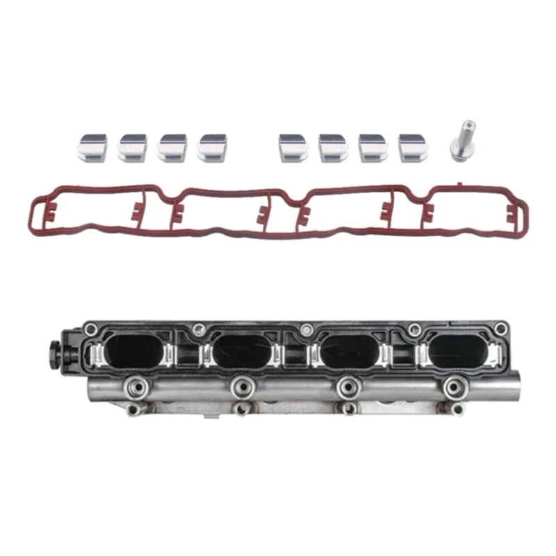 Intake Manifold Runner Flap Deletes Gasket Repalces 06F133201P Swirls Valves Assembly for Seat EA113 2.0