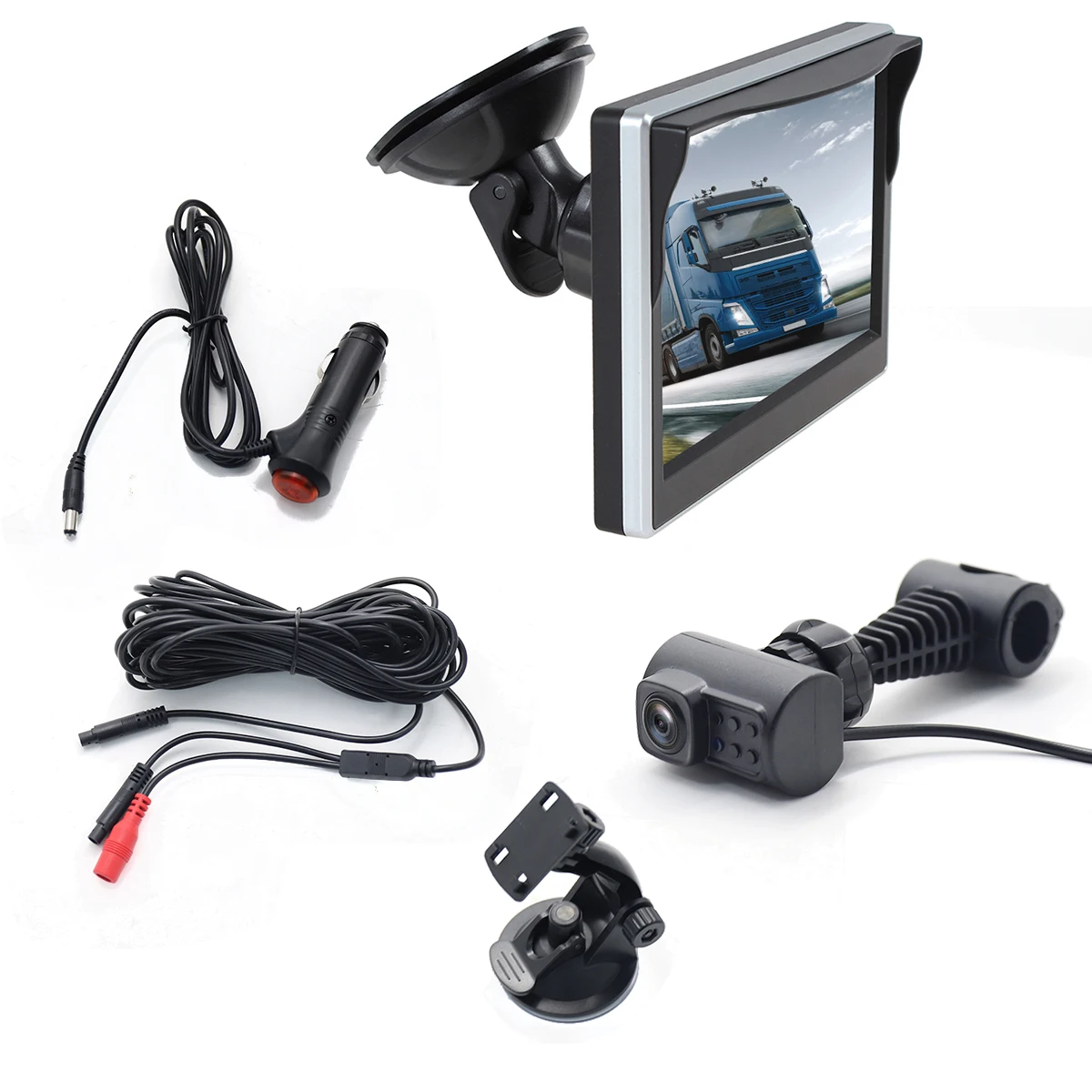4.3 Inch Baby Camera Monitor Safety Seat Mirror Camera Baby Backseat Back Seat Baby Rear Facing Car Seat Mirrors for Car