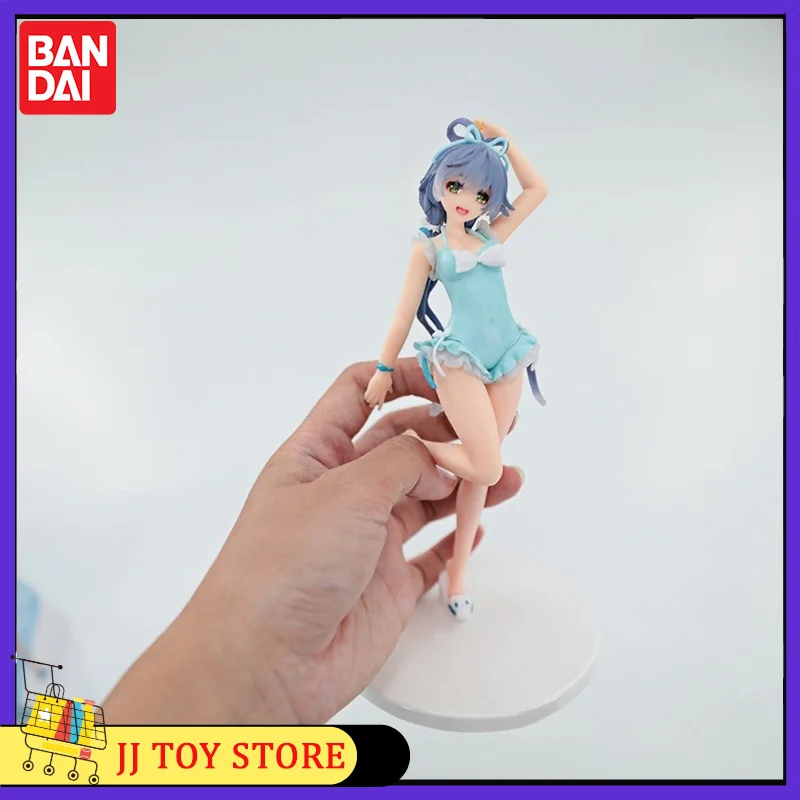 New Anime Hatsune Miku Cute Luo Tianyi Swimsuit Pvc Cartoon Action Figure Statue Model Kawaii Doll Collection Ornament Toys Gift