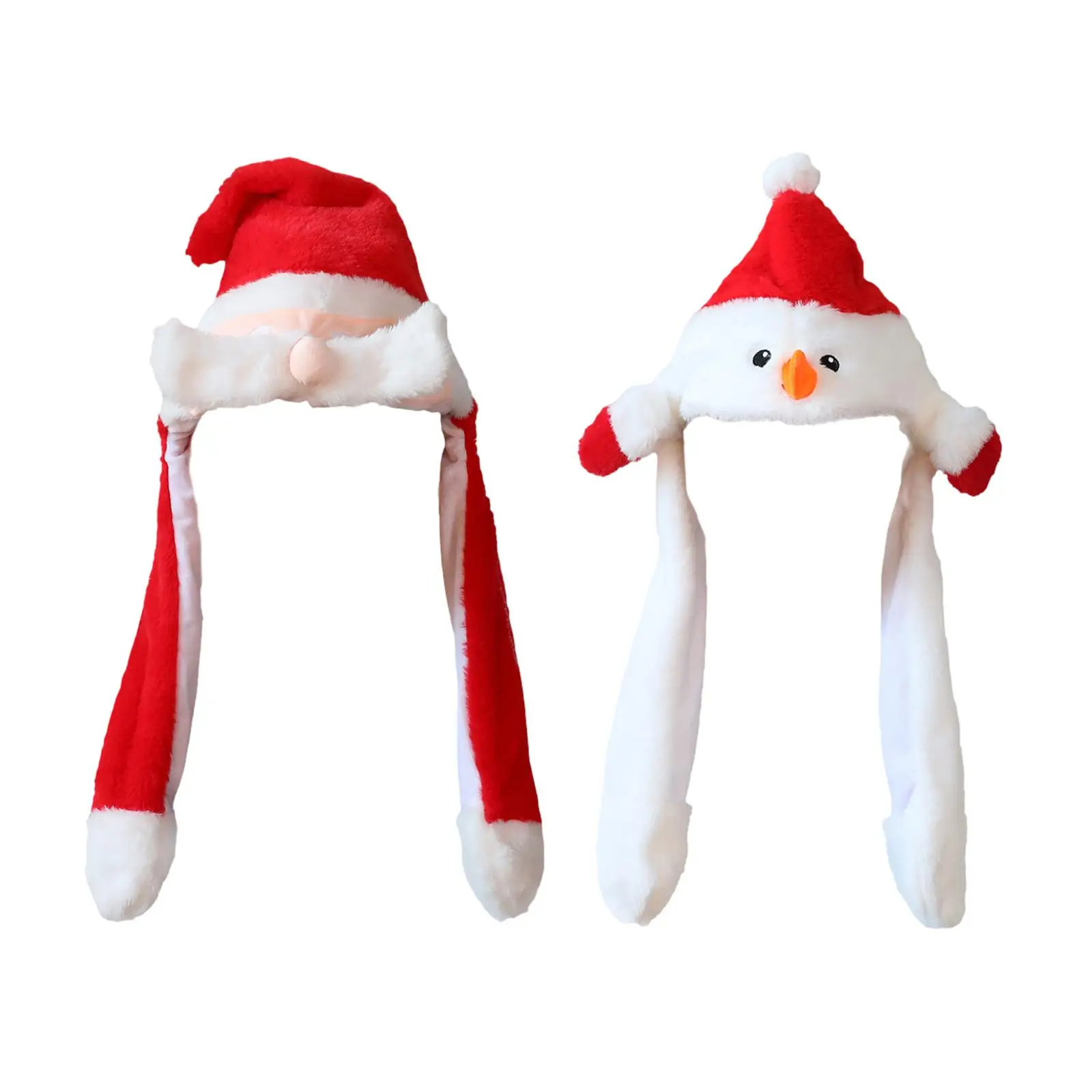 Chapeau de Noël mignon et doux, couvre-chef de costume de Noël, chapeau de cosplay pour enfants et adultes, chapeau de saut mobile pour habiller les vacances