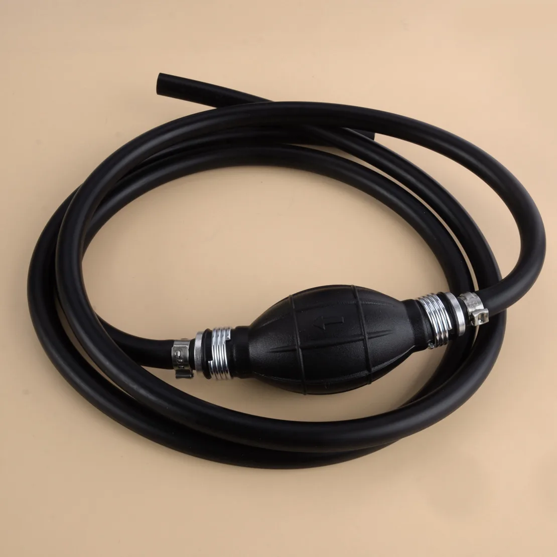 

5/16" Marine Outboard Boat Rubber Fuel Gas Hose Line Assembly With Primer Bulb