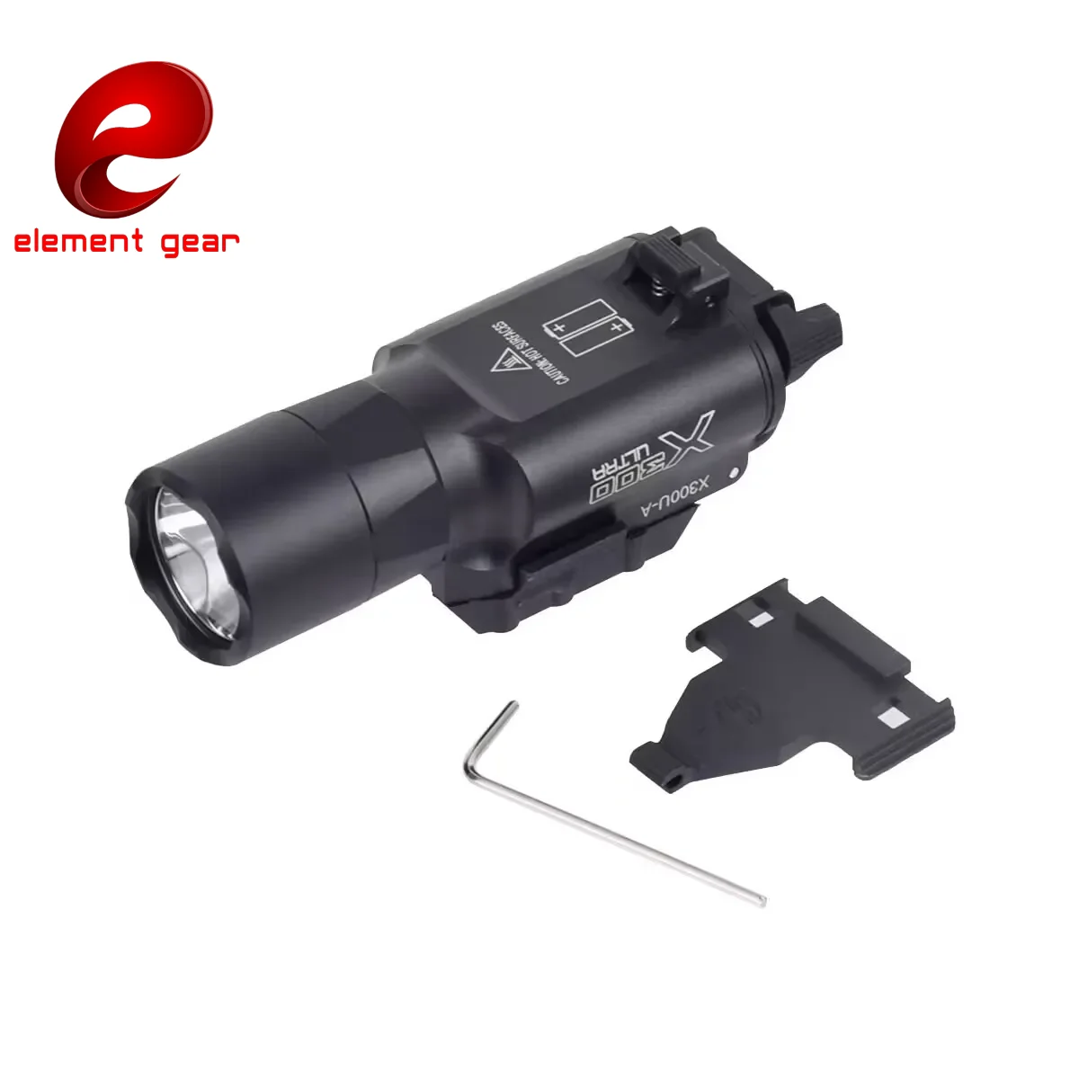 

SF X300 Ultra Pistol Light X300 ULTRA X300U 500 Lumens High Output Weapon Flashlight Fit 20mm Picatinny Weaver Rail