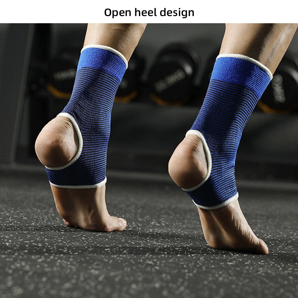 2Pcs Knitted Ankle Support For Sprains Arthritis Tendonitis Running Football Foot Protection Ankle Sleeve Sock Sports Anklet