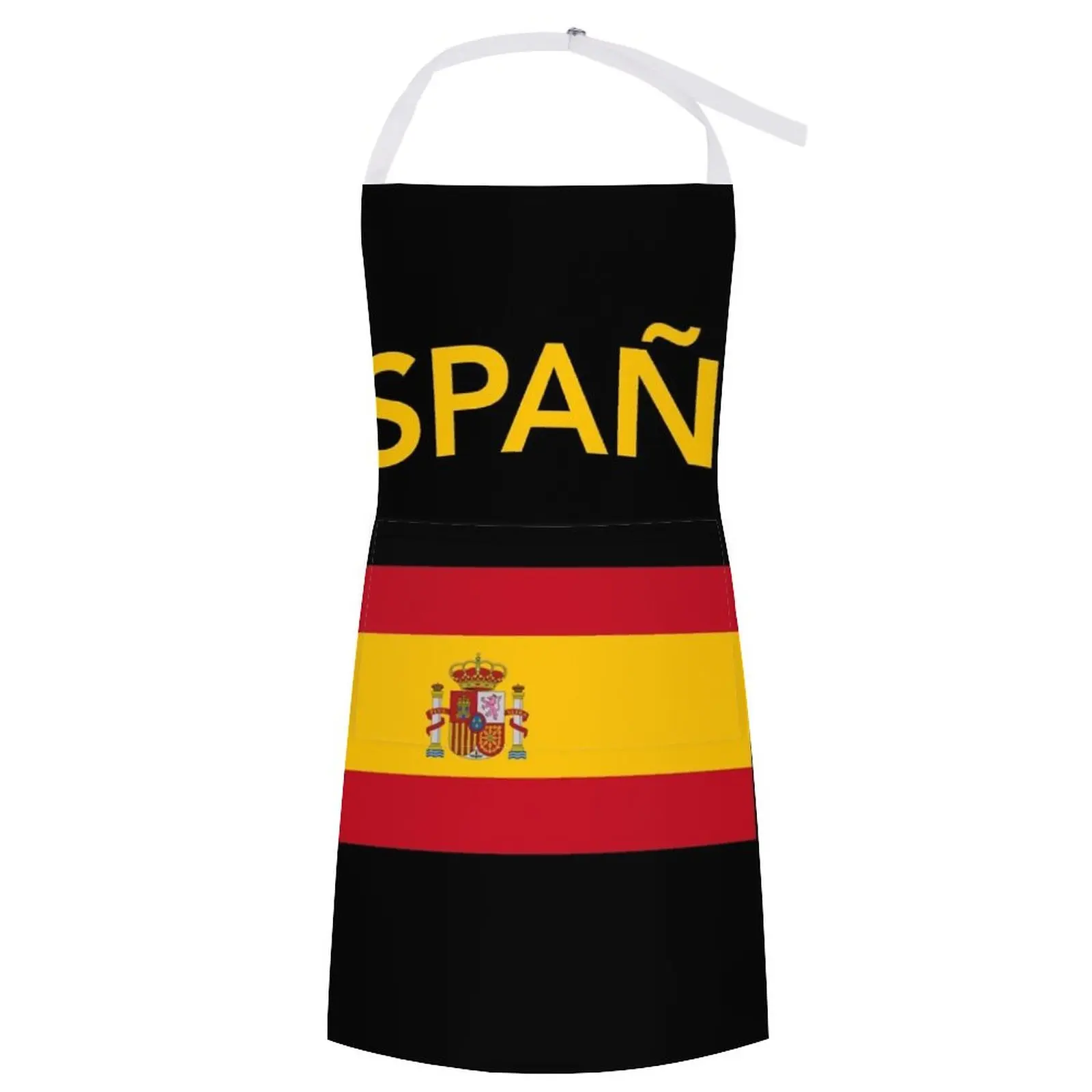 

Spain Spanish Flag Apron Kitchen Kawaii Accessories Kitchen Special Accessories Aprons Kitchen