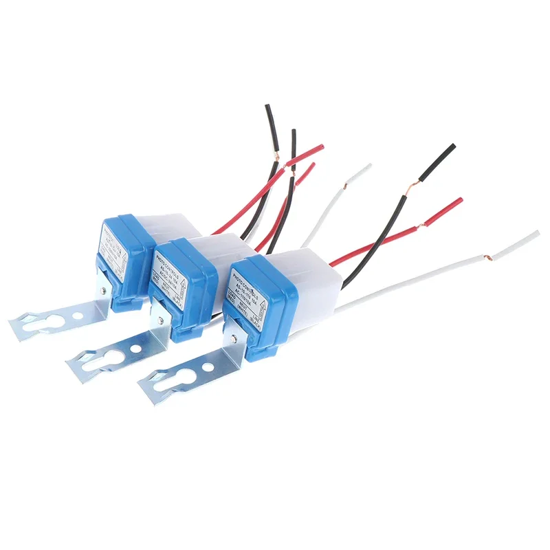 1 шт., автоматический переключатель датчика уличного освещения с фотоэлементом, переключатель переменного тока 24 В, 110 В, 220 В, автоматический переключатель уличного фонаря, ночной вкл. дневный выкл.