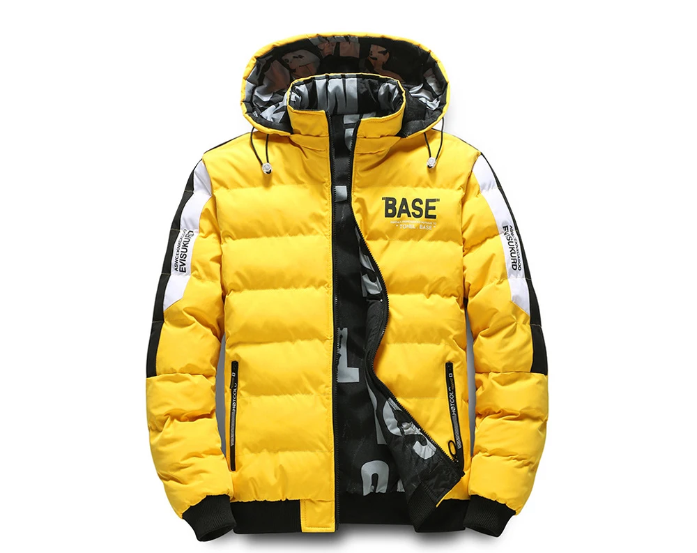 DIMUSI Winter Men Padding Jacket Fashion