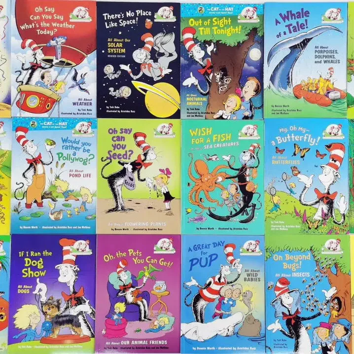 Random 11 Boeken Dr. Seuss Serie Interessant Verhaal Kinderfoto Engelse Boeken Kids Child Festival Cadeau Speelgoed Verlichting