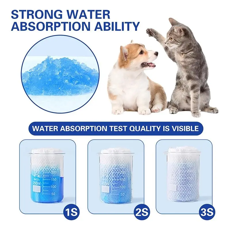 A36T-صفائح ماصة للبول للحيوانات الأليفة للاستعمال مرة واحدة 100 قطعة للكلاب-ورق ماص للبول بالماء للتنظيف يمتص بسرعة والأقفال #5