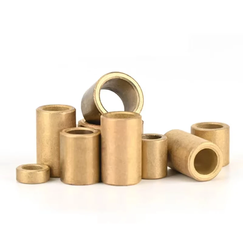 M8 M10 M12 M14 Powder Metallurgy Copper Brass Sleeve Copper Base Alloy Bearing Sleeve Pure Copper Shaft Sleeve
