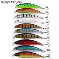 10 señuelos de pesca hundibles tipo A