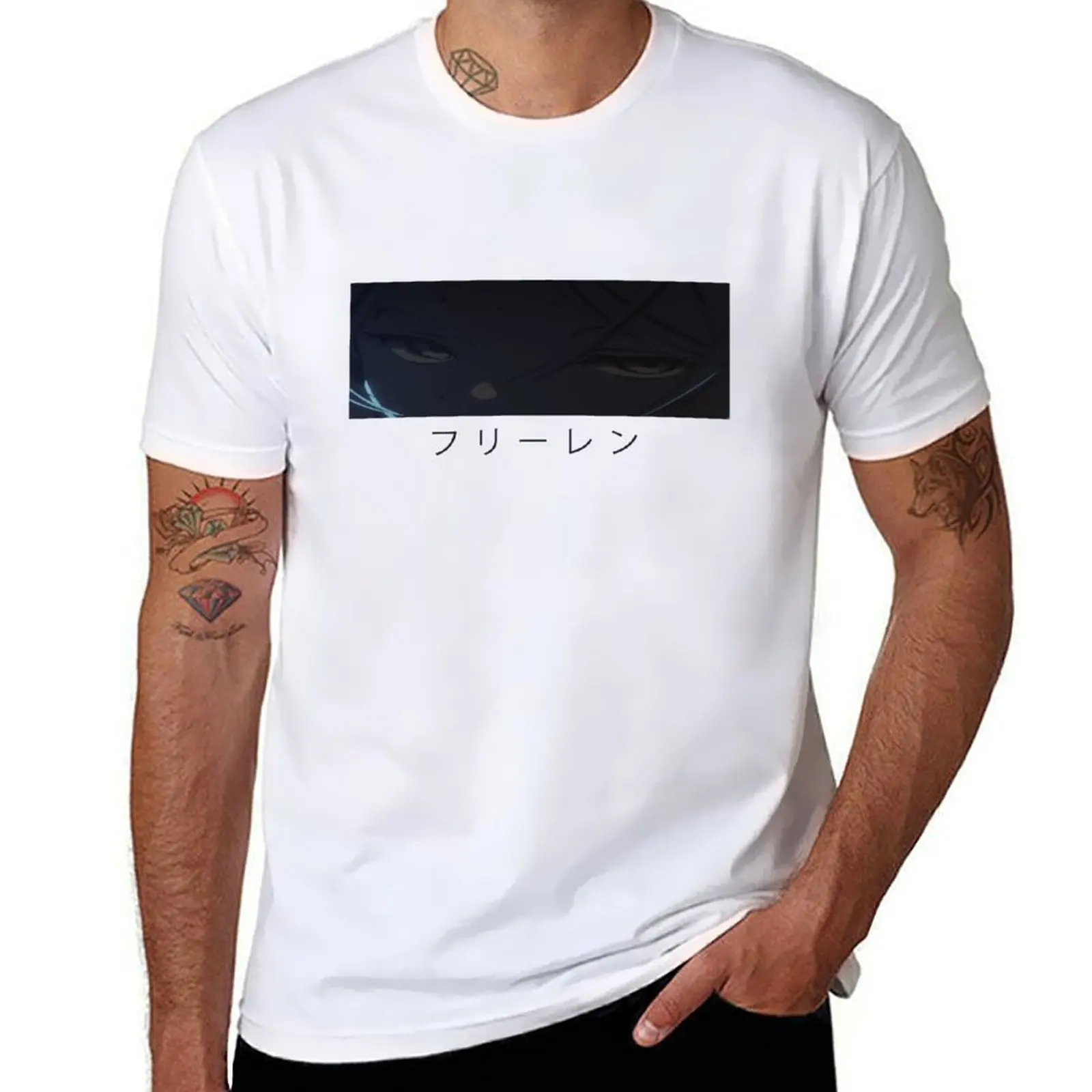 

Frieren bootleg design Essential T-Shirt t shirts for man graphic vintage graphic t shirts for man