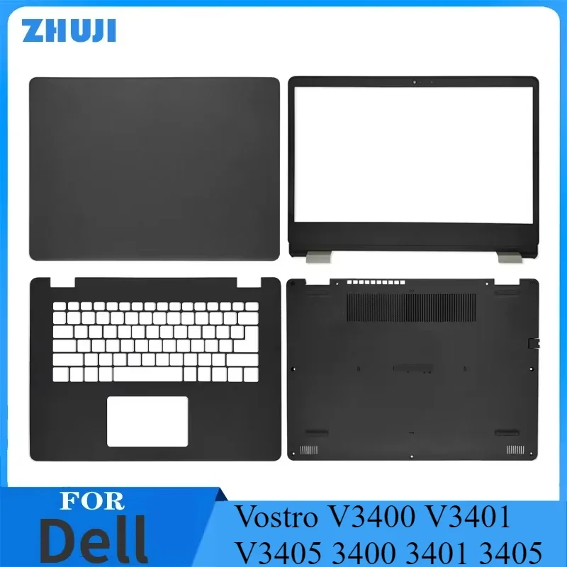 

Laptop LCD Rear Cover/Front Frame/Palm Pad Keyboard/Bottom Cover Black For Dell Vostro V3400 V3401 V3405 3400 3401 3405