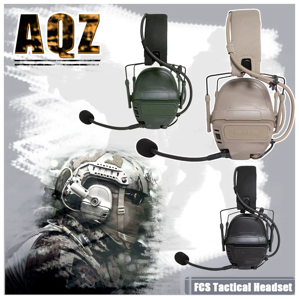 

FCS FE Tactical Communications Headset Sound pickup noise reduction headphones Suitable for hunting shooting