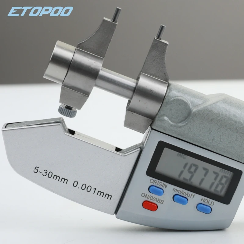 IP65 Waterproof Digital Micrometer Caliper 5-30/25-50mm 0.001mm Electronic Digital Micrometer Caliper Measuring Gauge Tools