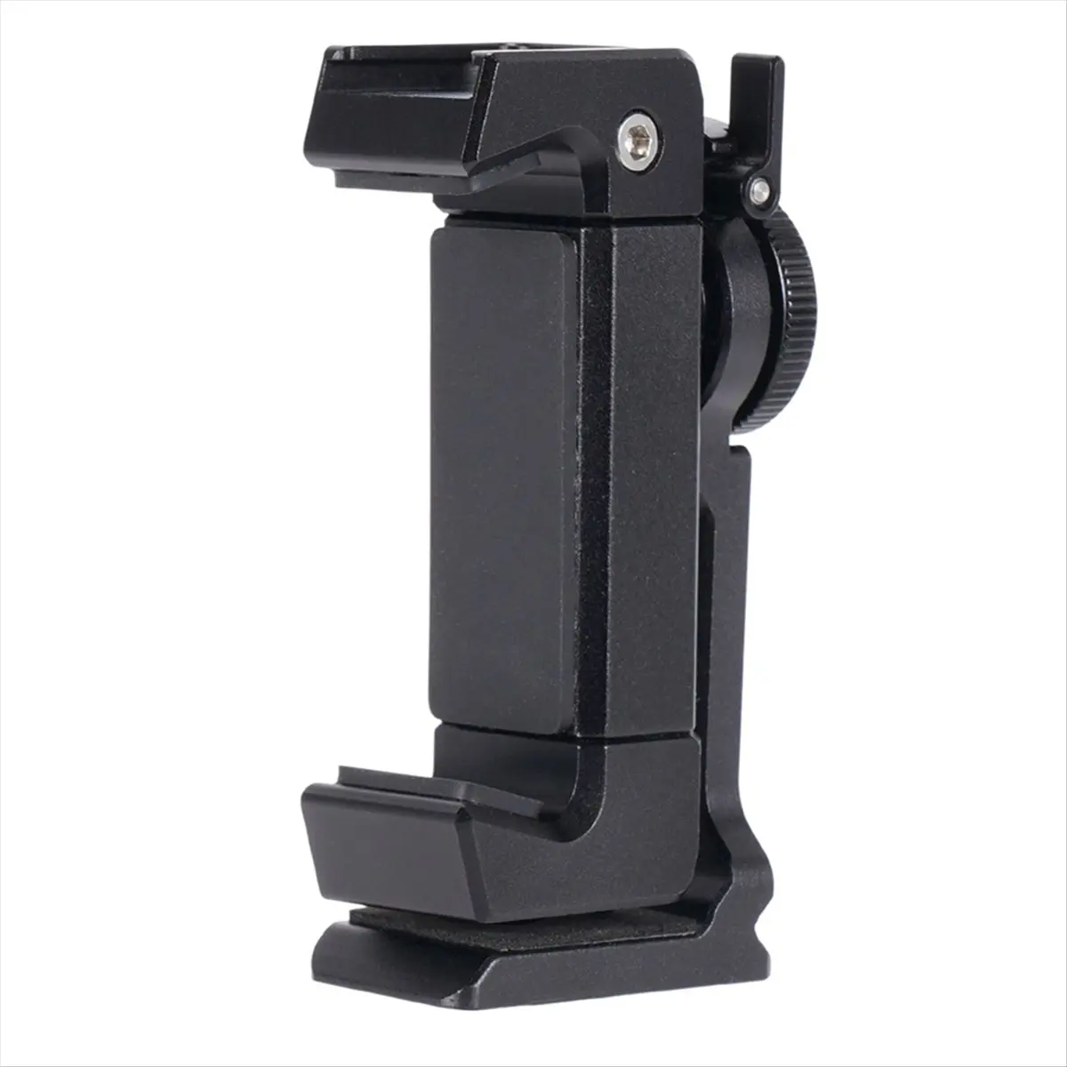 

Новый металлический держатель-адаптер для смартфона на штатив с креплением Cold Shoe Arca для iPhone 15, 14, 13, 12, 11, X, XR