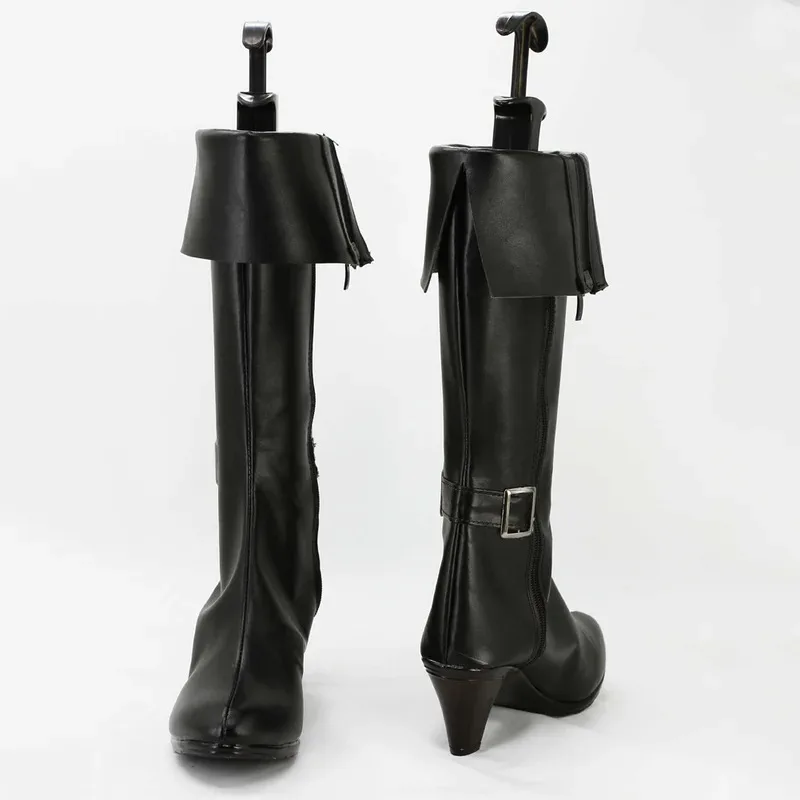 

Обувь для косплея Ада Вонг, 1969, черные ботинки, биологическая опасность, маскировочный костюм, аксессуары для взрослых и женщин, ролевая игра Fo