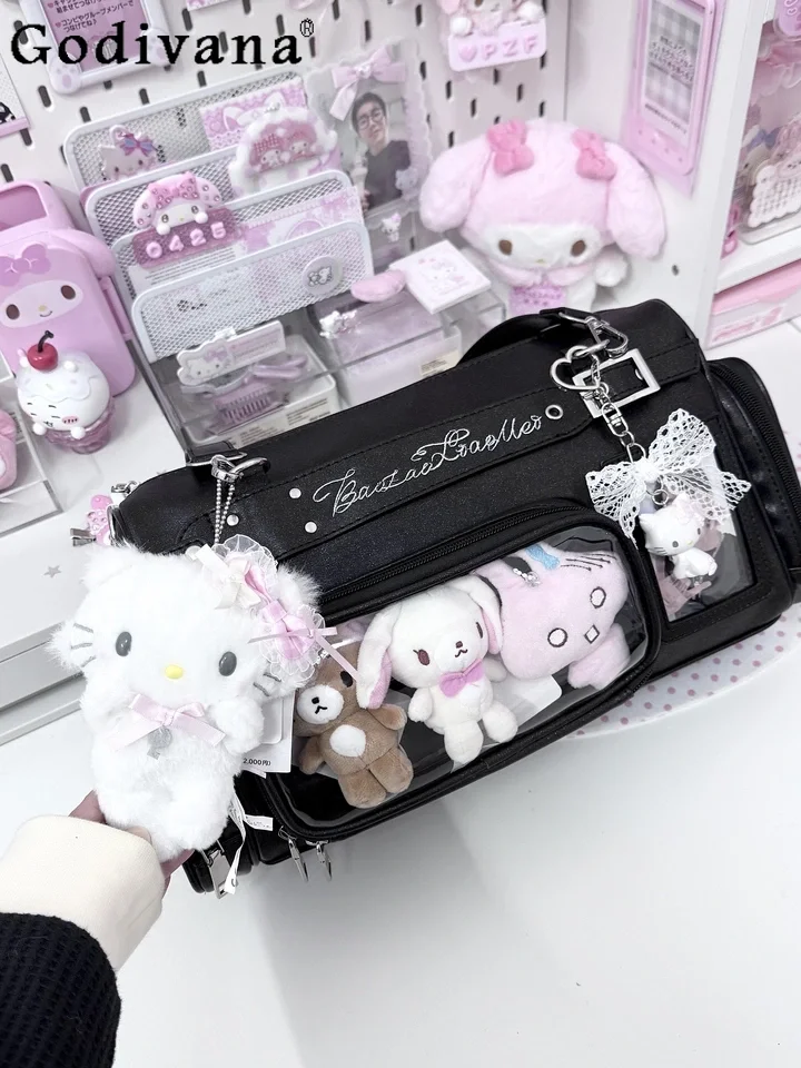 

Japanese Original Lolita Women's Pain Bag College Style Commuting Versatile Casual Sweet Cool Girl Large-capacity Shoulder Bag
