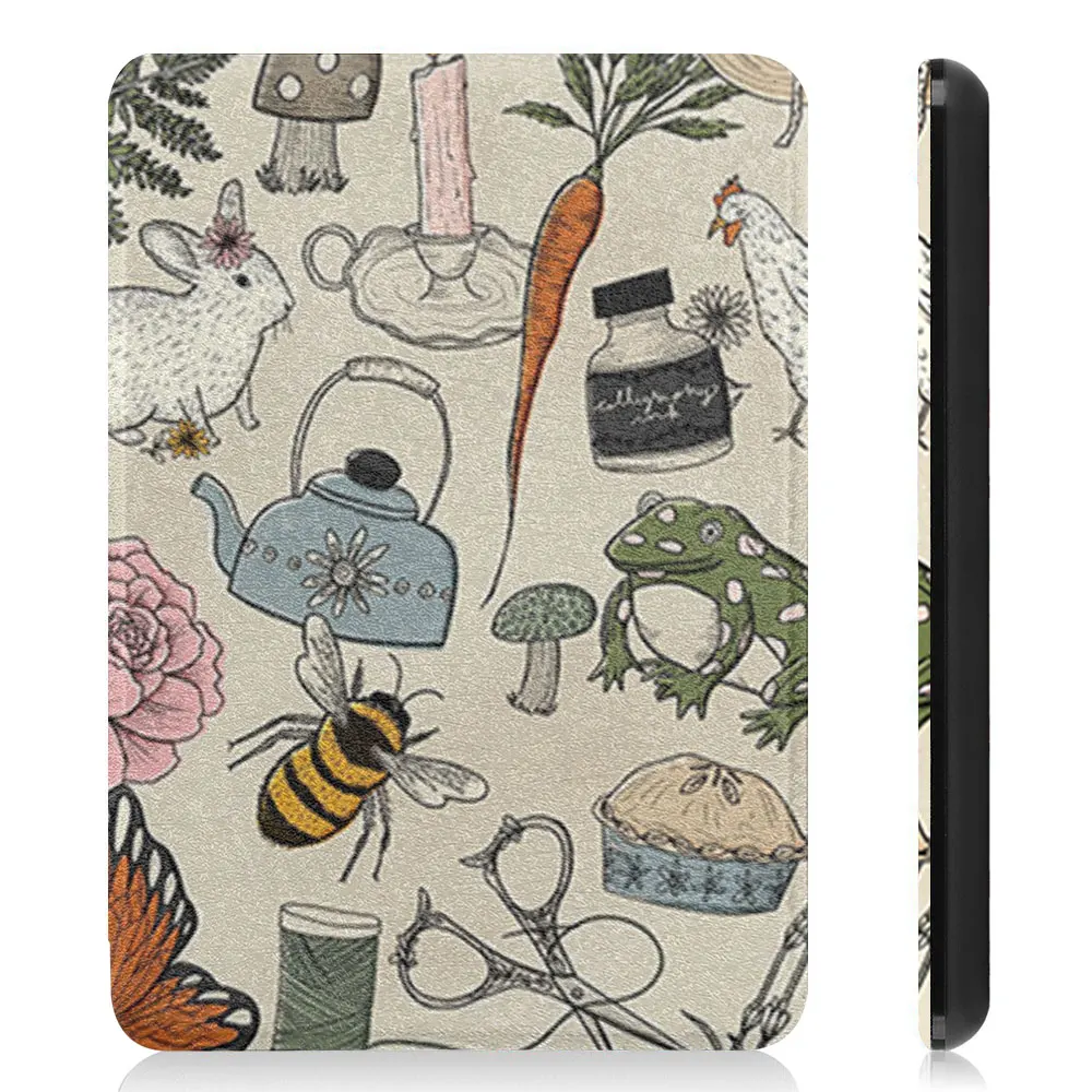 kindle case animal world pattern 2014voyage silicone soft shell 2022 11th 10th 9th generation Oasis 2 3 funda 2021