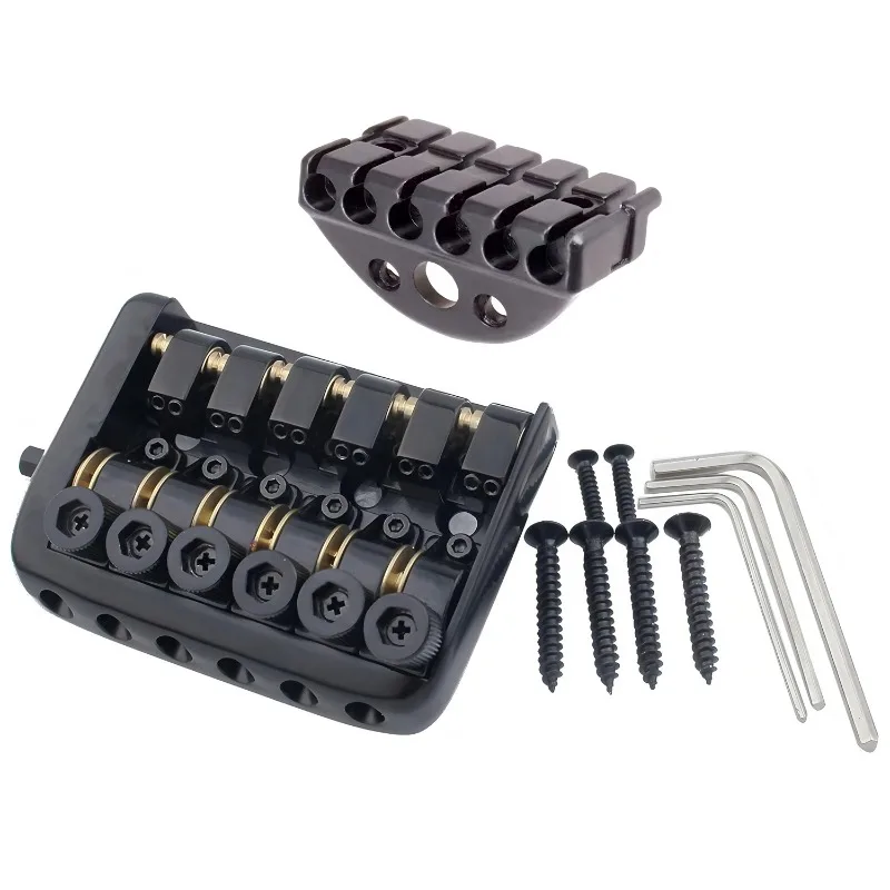 Suitable For Headless Electric Guitar,Fixed Headless Guitar Bridge Tailpiece Saddle,Replacement Guitar Parts
