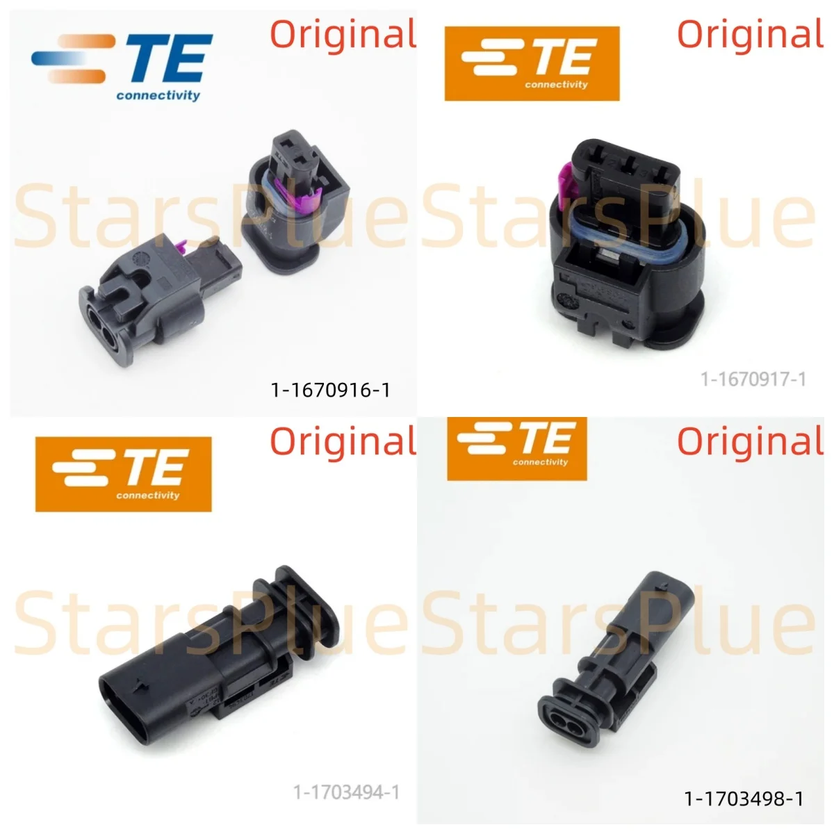 1-1670916-1 1-1670917-1 1-1703494-1 1-1703498-1 Connettori TE Automotive 100% Nuovi Originali-image