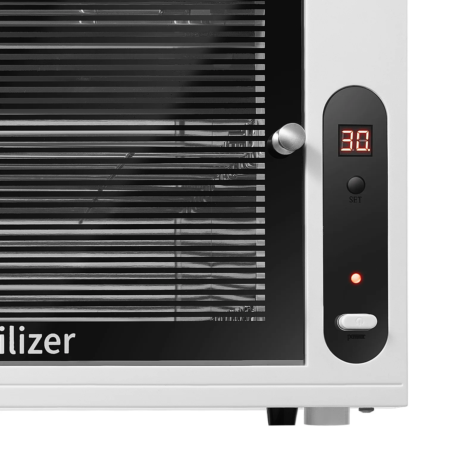 Ozon- und UV-Desinfektionsschrank 10 l Edelstahl für Salons
