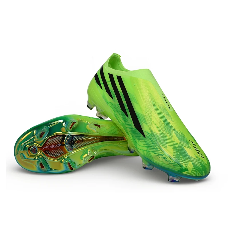 2026-F50 Laceless Series High Quality Mens Soccer Shoes FG Football Shoes Men/Youth Training Sneakers (Chuteira Campo) 39-45