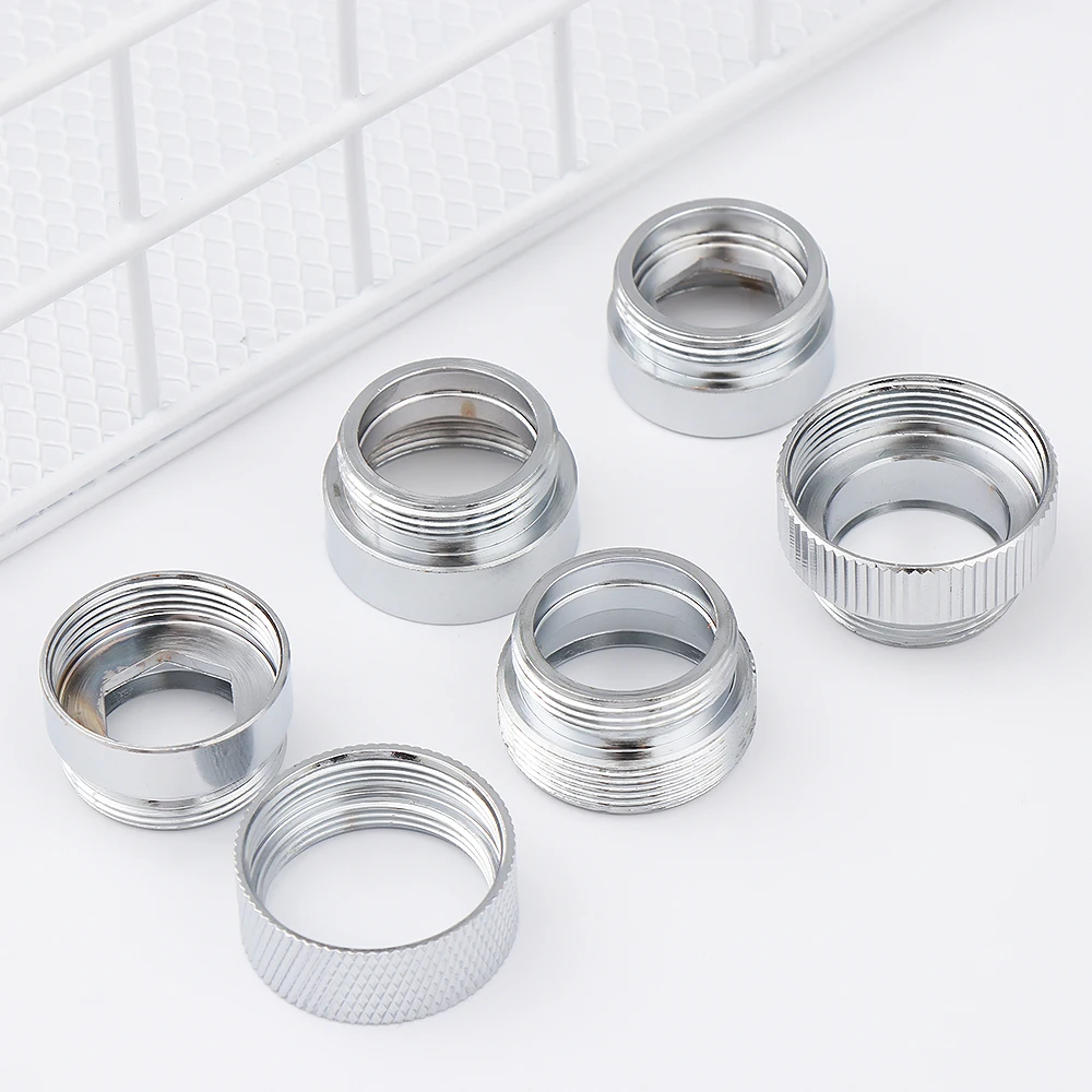 Bathroom Water Metal Saving Adaptor Tap Aerator Connector Kitchen Bathroom Faucet Aerator Adapter 16/18/20/22/24/28/mm to 22mm