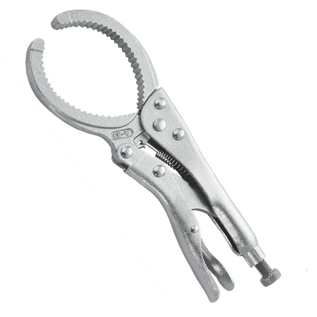 Industrial Grade Steel Serrated Jaw C-Round Clamps-OEM Customizable Multi-Purpose Professional Use