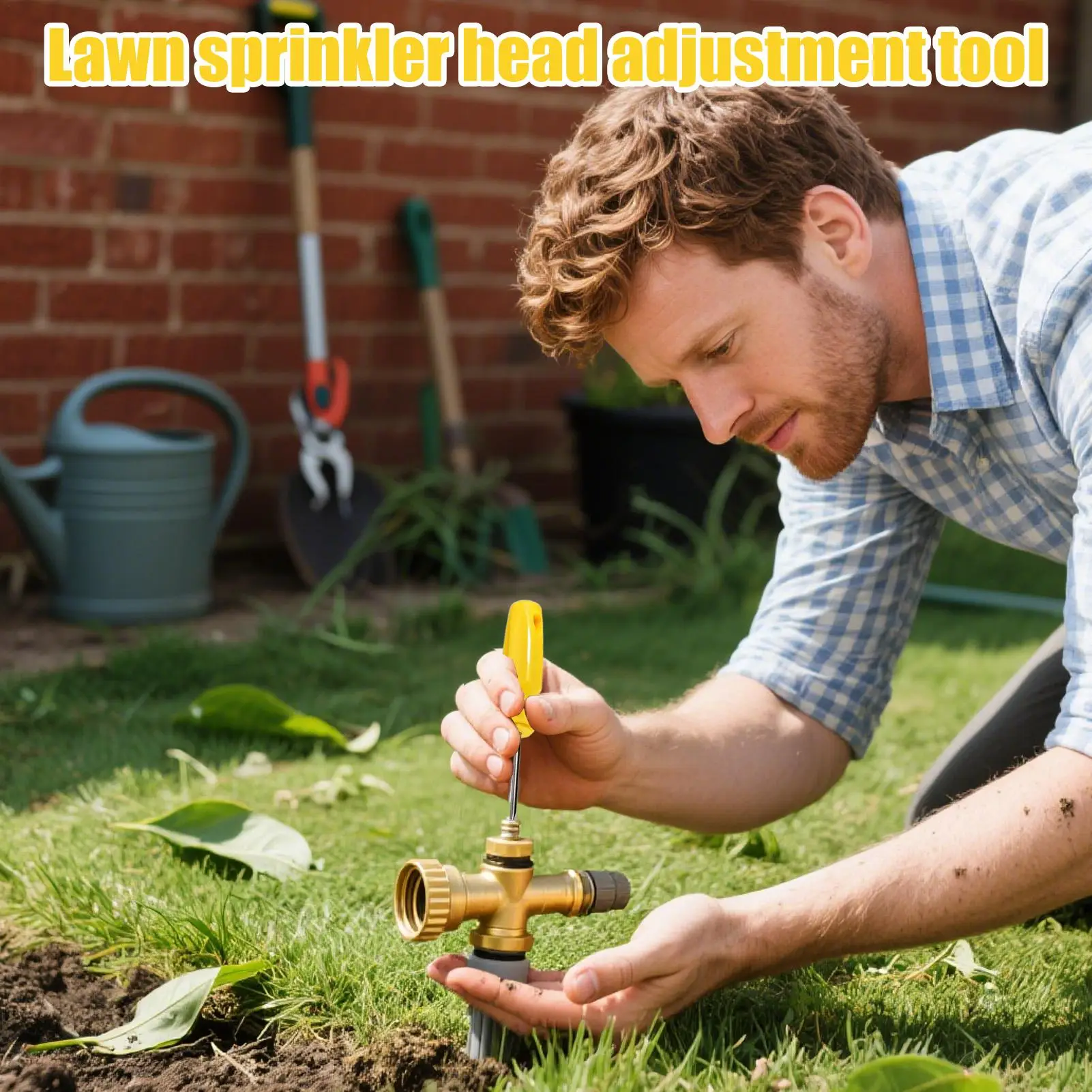 

Инструмент для регулировки ирригационной системы, отвертка для регулировки спринклера, противоскользящие принадлежности для полива сельского хозяйства