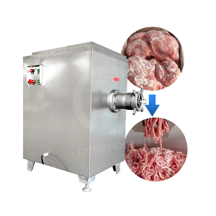 Commercial Tritacarne Industriale Usato Meat Mincer Heavy Duty Frozen Meat Grinder Machine