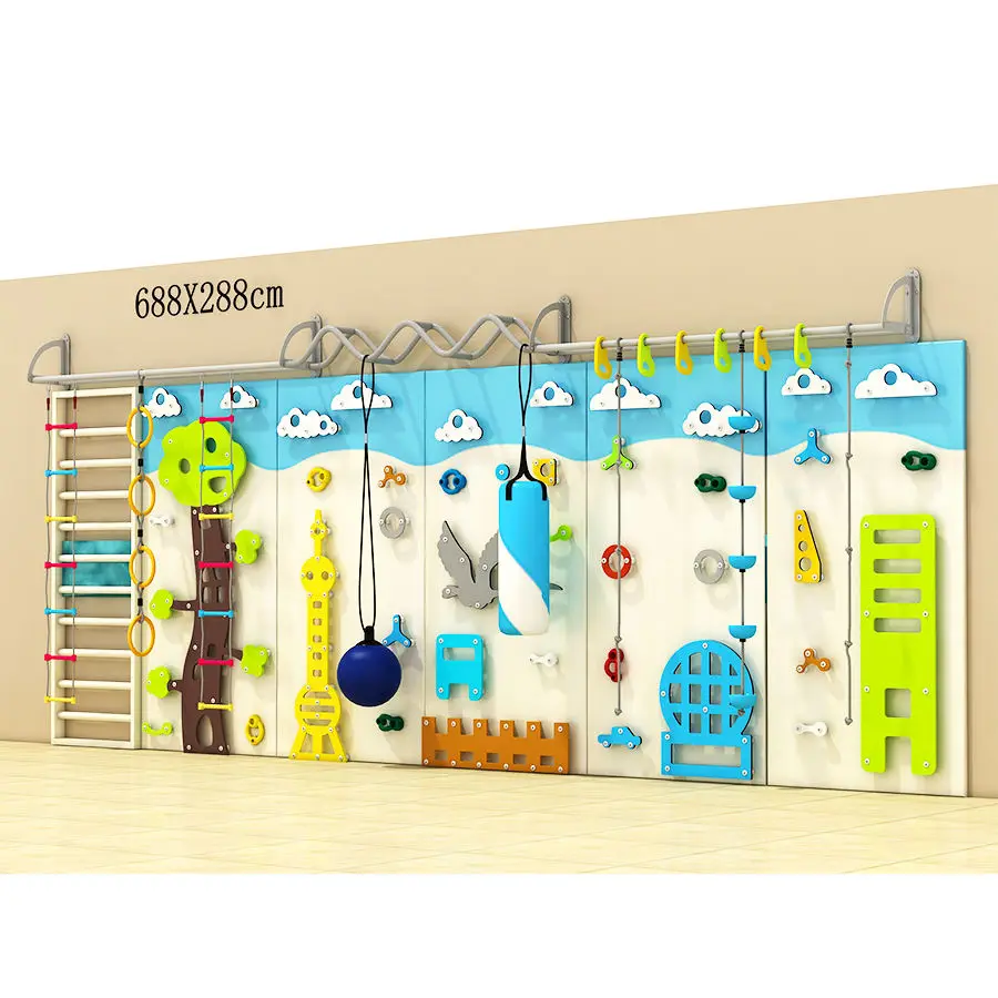 Wholesale Gym Home Indoor Climbing Wall Padding for Kids Playground