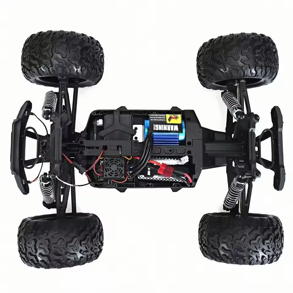 1:10 4WD RC Car 80KM/H Brushless High Speed RC Racing Car Off-Road Climbing Truck LED Lights Waterproof Remote Control Car Toy