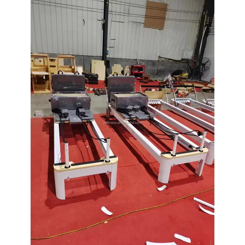 YTYIN Custom-Size Maple Pilates Reformer With Trapeze Table And Bed Wood Equipment For Yoga Exercise And Balance Traini