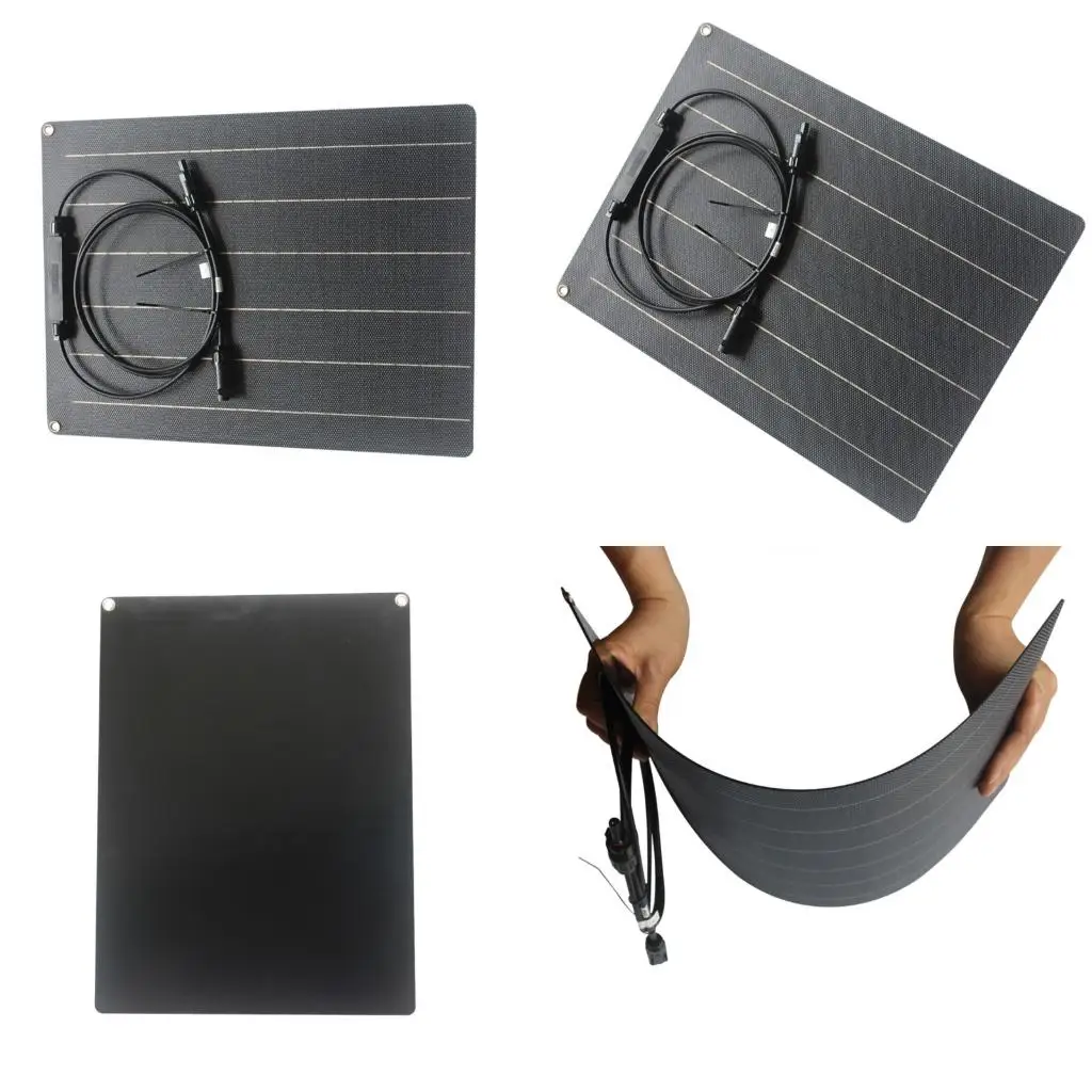4XFC Solar 30W Power Solar Panel Flexible Design for Marine Emergency Use