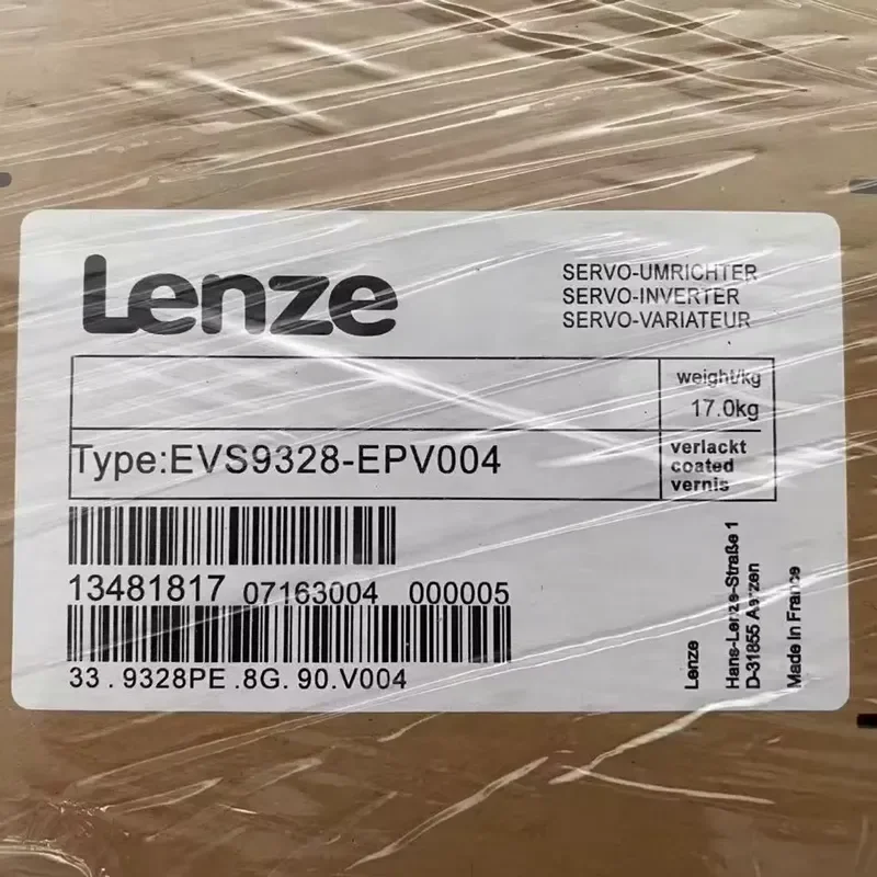 Lenze Drive EVS9328-EPV004 Servo Drive Controller Model Frequency Converter EVS9332-ET EVS9330-EK EVS9328-EK EVS9325-EP other