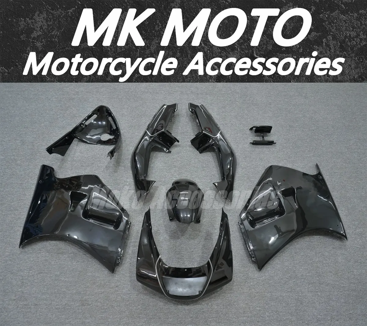

Motorcycle Fairings Kit Fit For RGV VJ22 1990 1991 1992 1993 1994 1995 Bodywork Set High Quality Abs Injection Black Silver