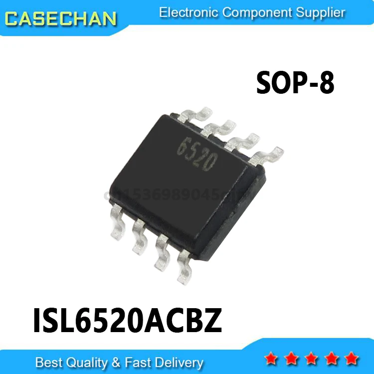 6520acbz 6520,isl6520acbz sop-8, 10個