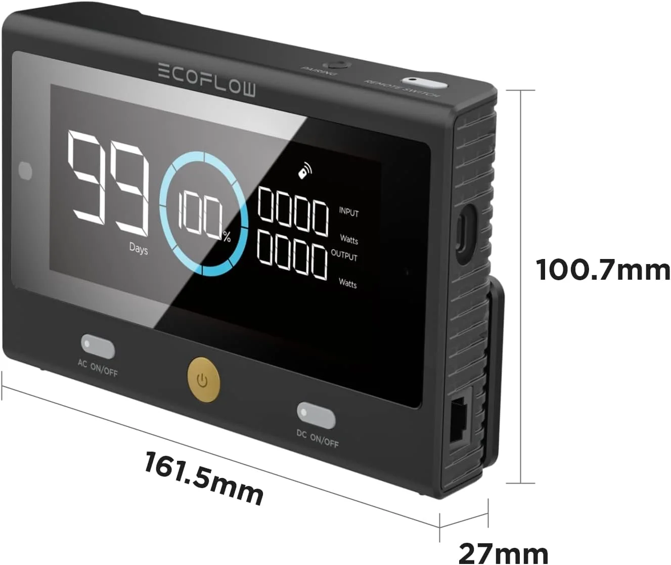 Mando a distancia EcoFlow DELTA Pro para central eléctrica Ecoflow